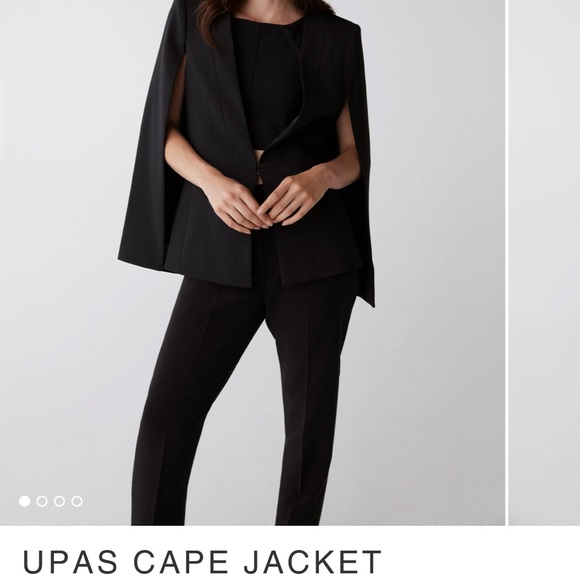 New with Tags BCBG Maxazria Cape Jacket Blazer - Picture 2 of 9